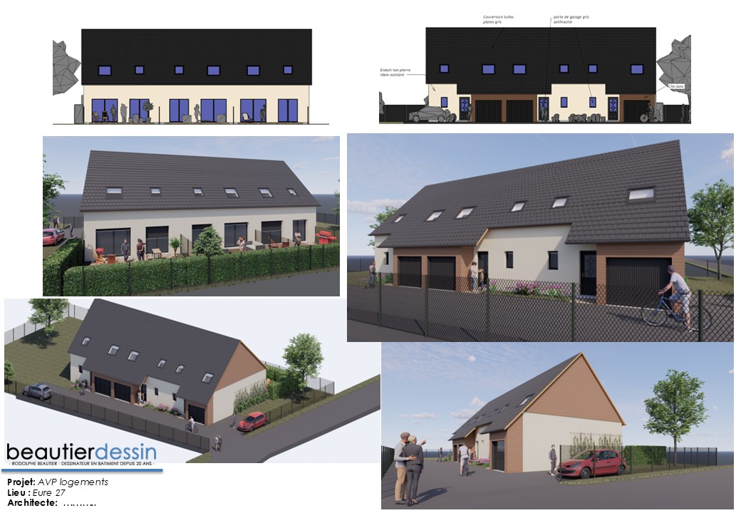 004 Avant projet logement Eure