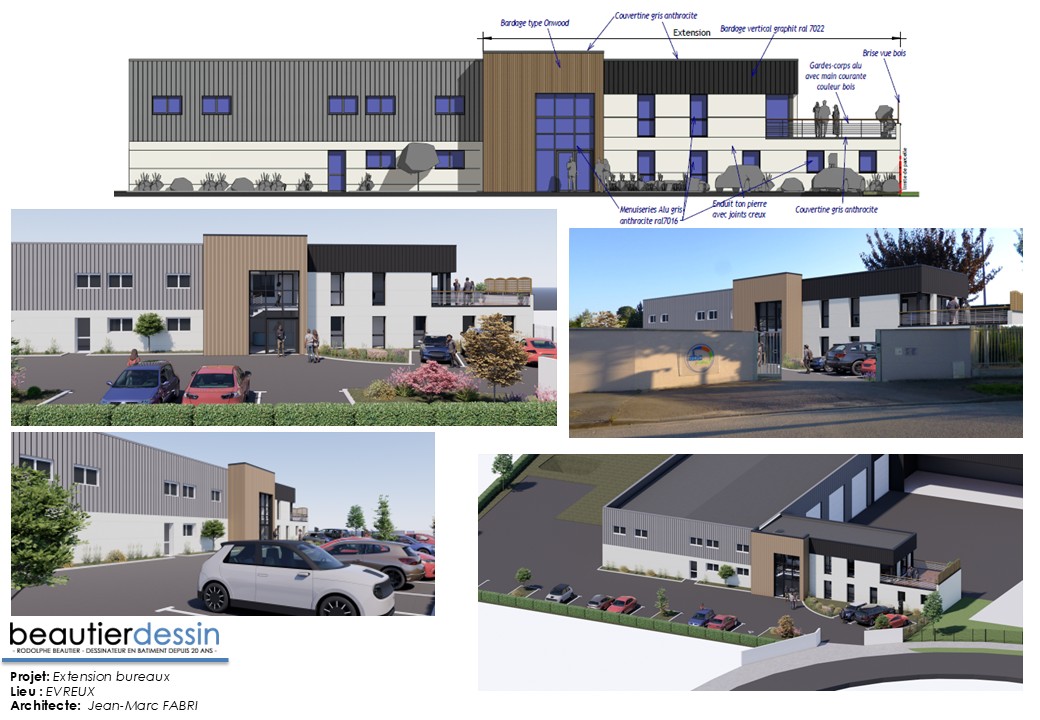 010 Extension Bureaux evreux