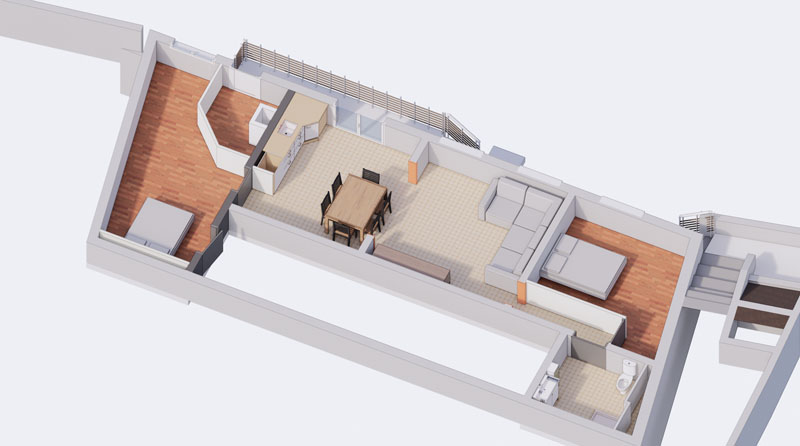 reamenagement-3-appartements-3-niveaux-1