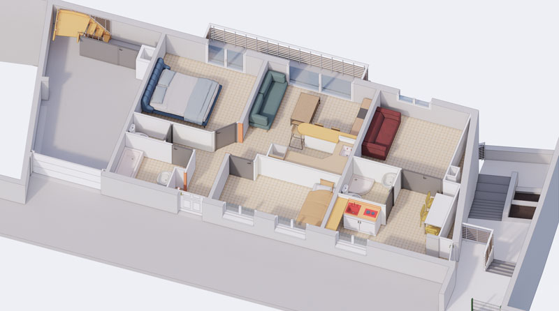 reamenagement-3-appartements-3-niveaux-2